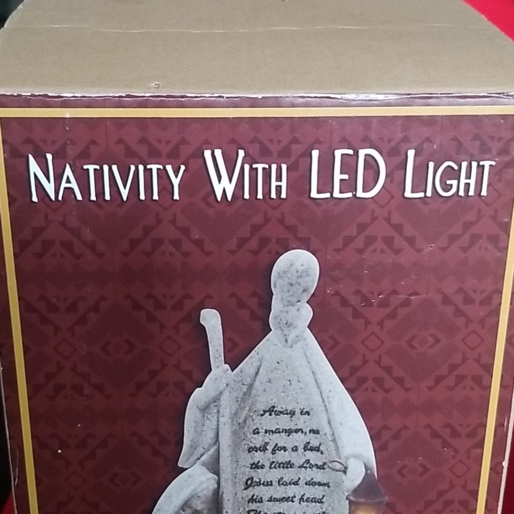 Nativity with LED light - Picture 8 of 10